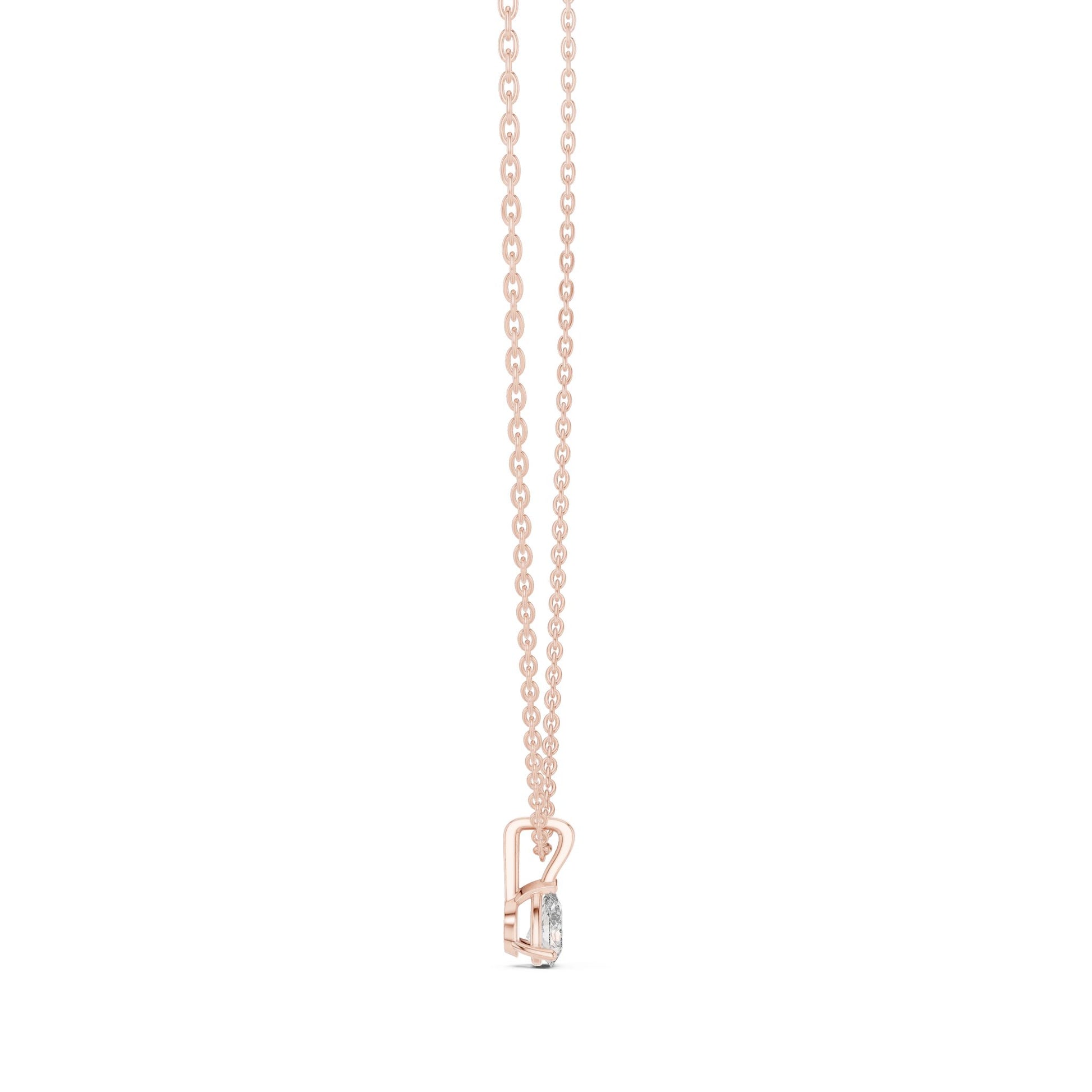 Pear Lab Grown Diamond Pendant