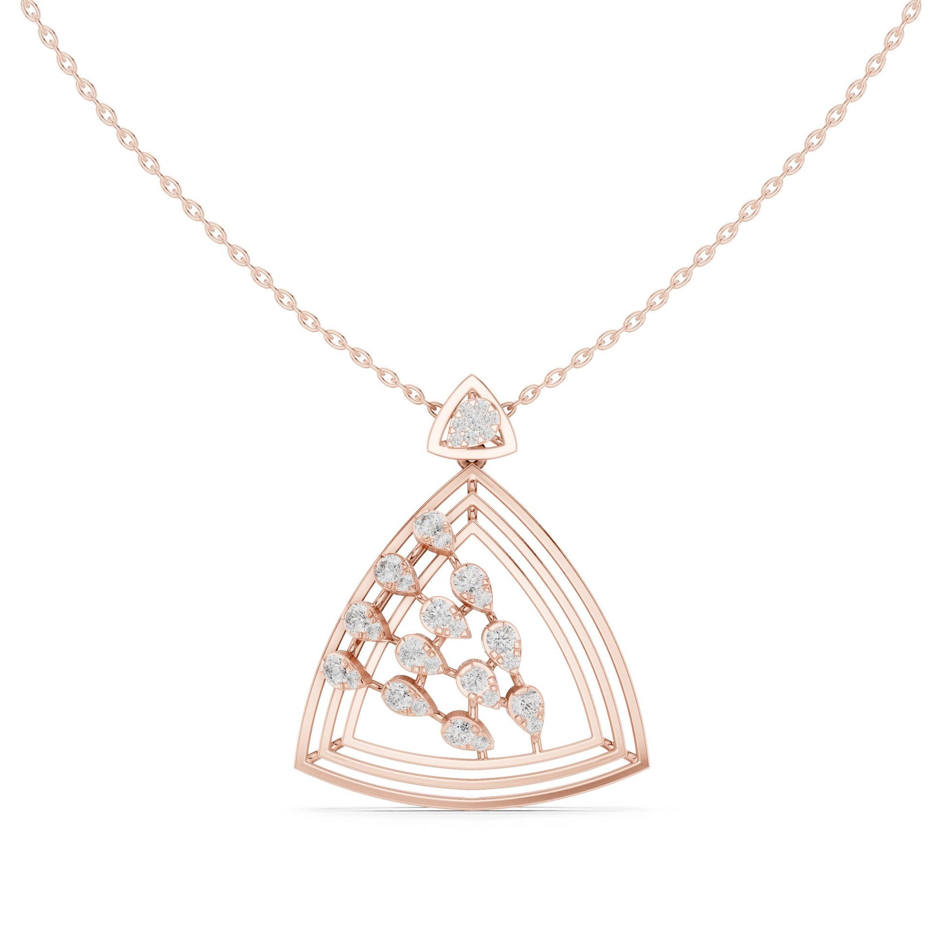 Pear Lab Grown Diamond Pendant