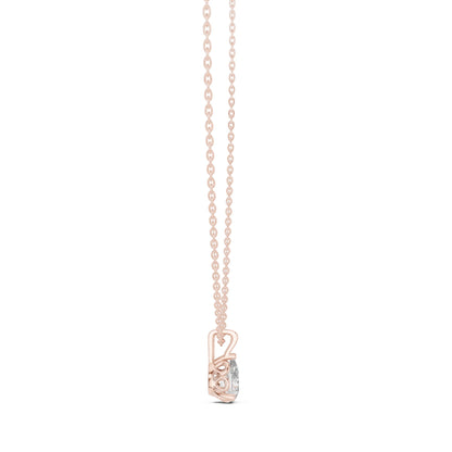 Pear Lab Grown Diamond Pendant