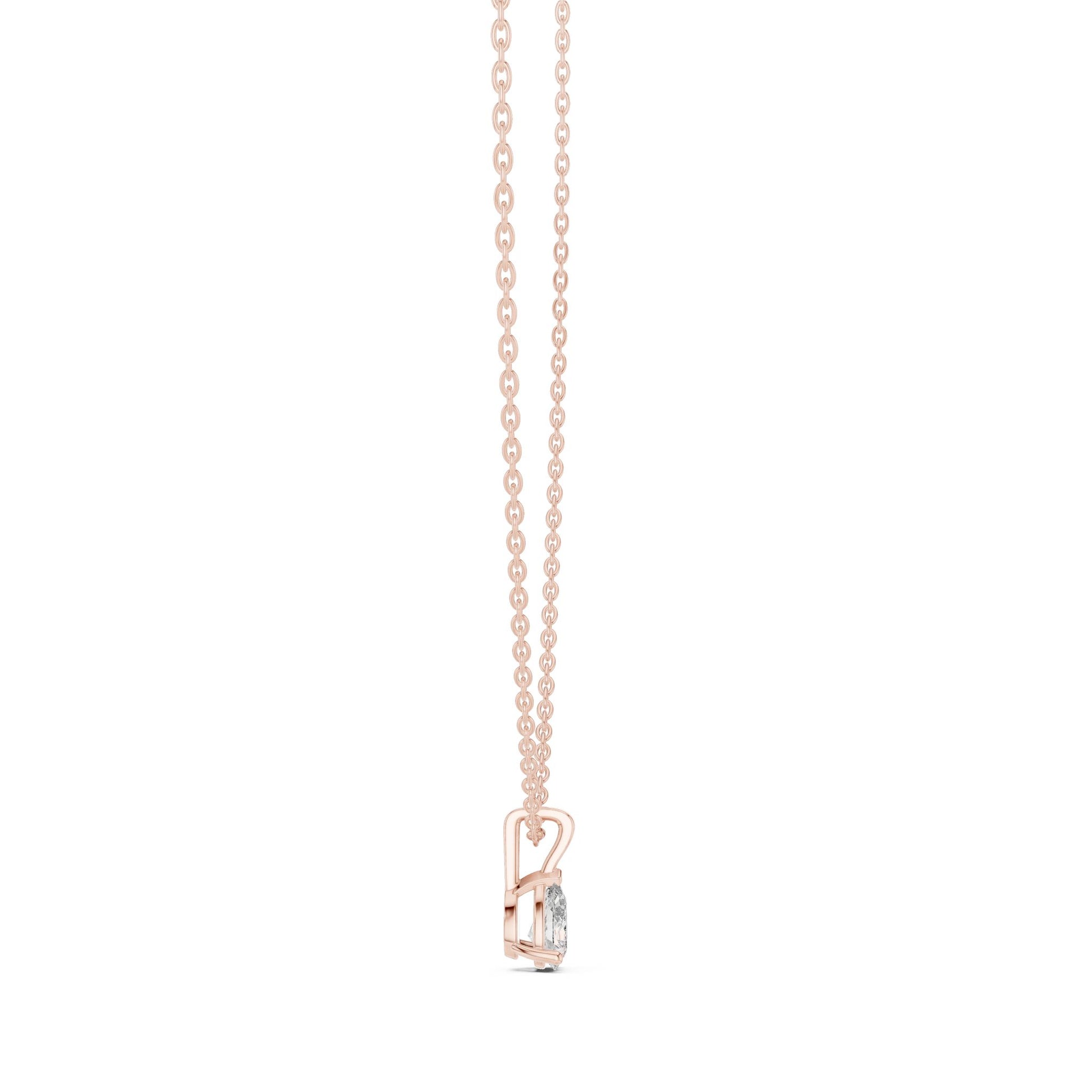 Pear Lab Grown Diamond Pendant