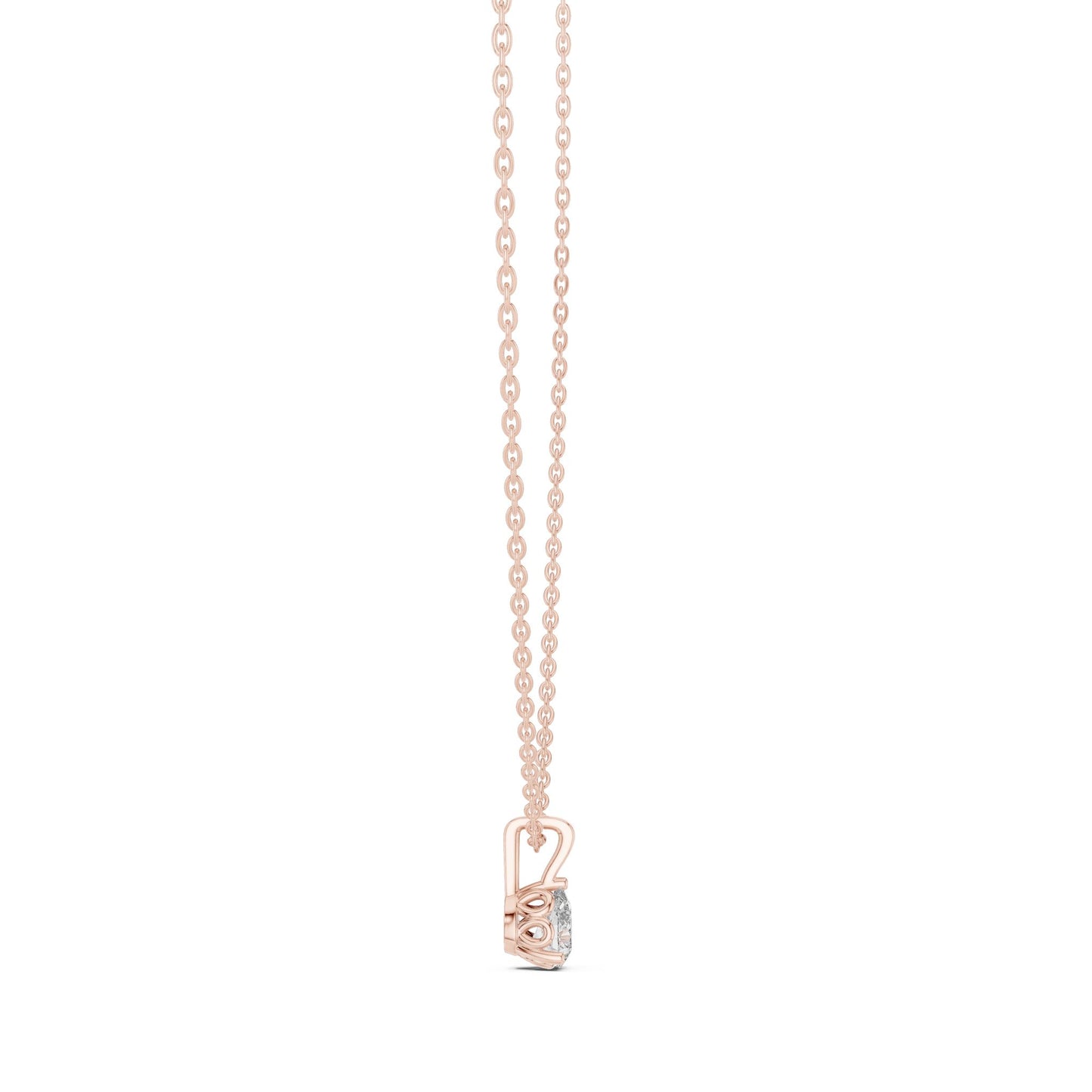 Pear Lab Grown Diamond Pendant