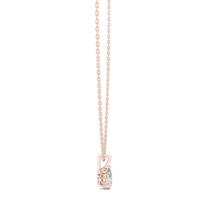 Pear Lab Grown Diamond Pendant