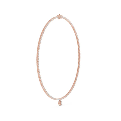 Pear Lab Grown Diamond Pendant