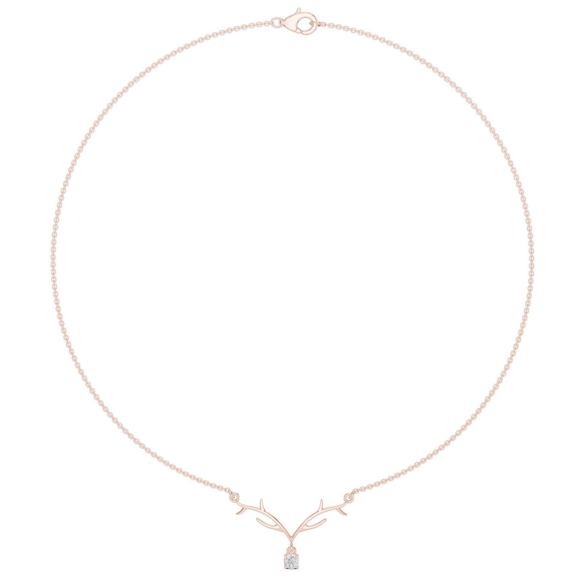 Pear Lab Grown Diamond Pendant