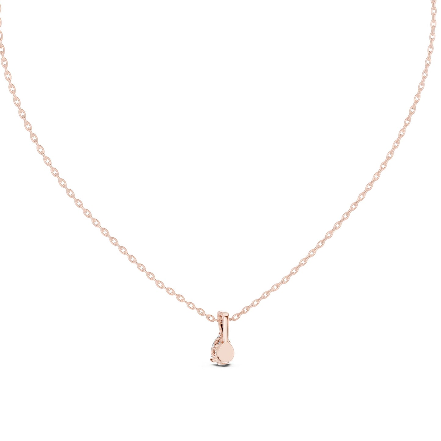 Pear Lab Grown Diamond Pendant