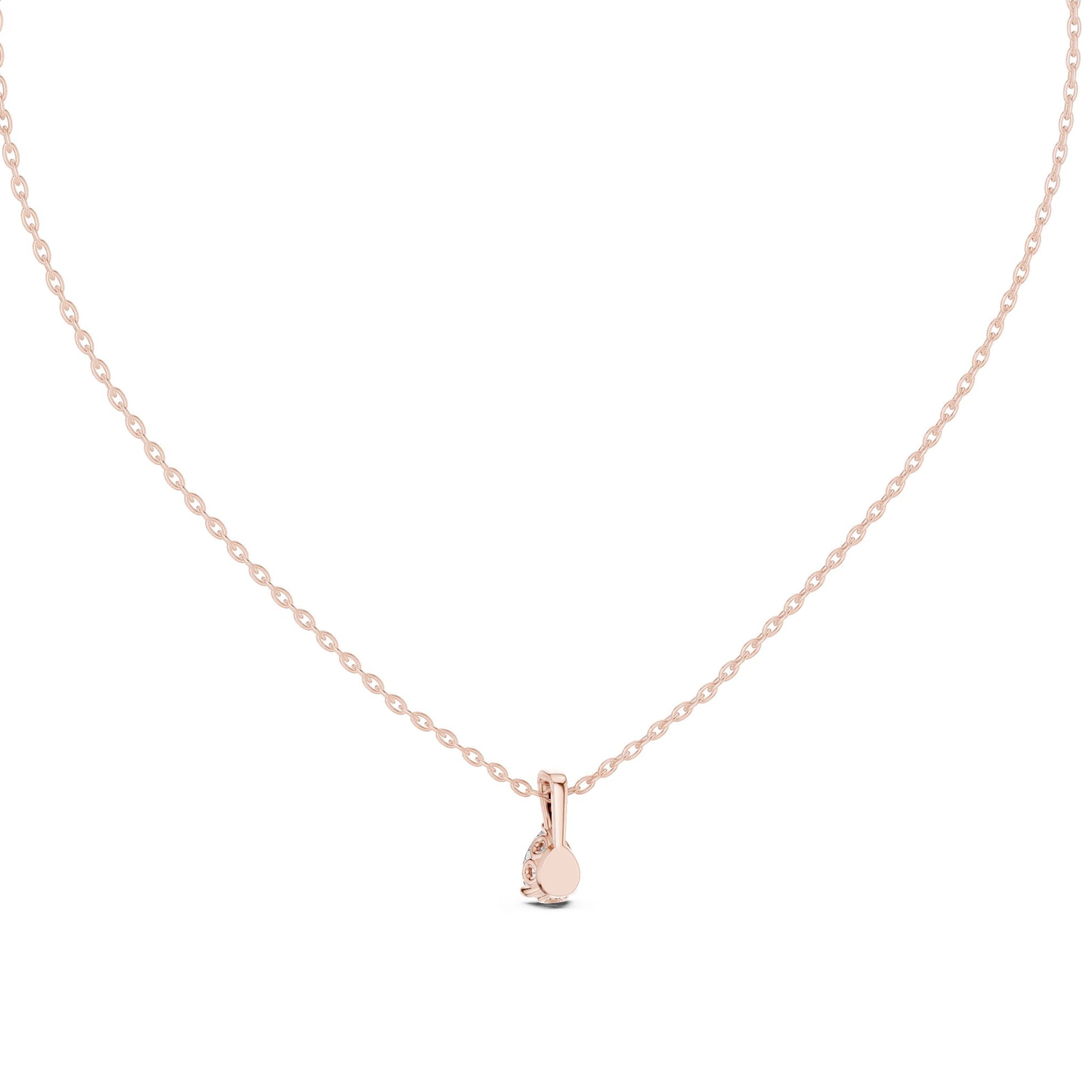 Pear Lab Grown Diamond Pendant