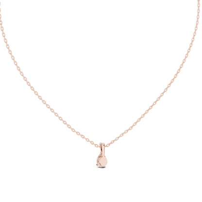 Pear Lab Grown Diamond Pendant