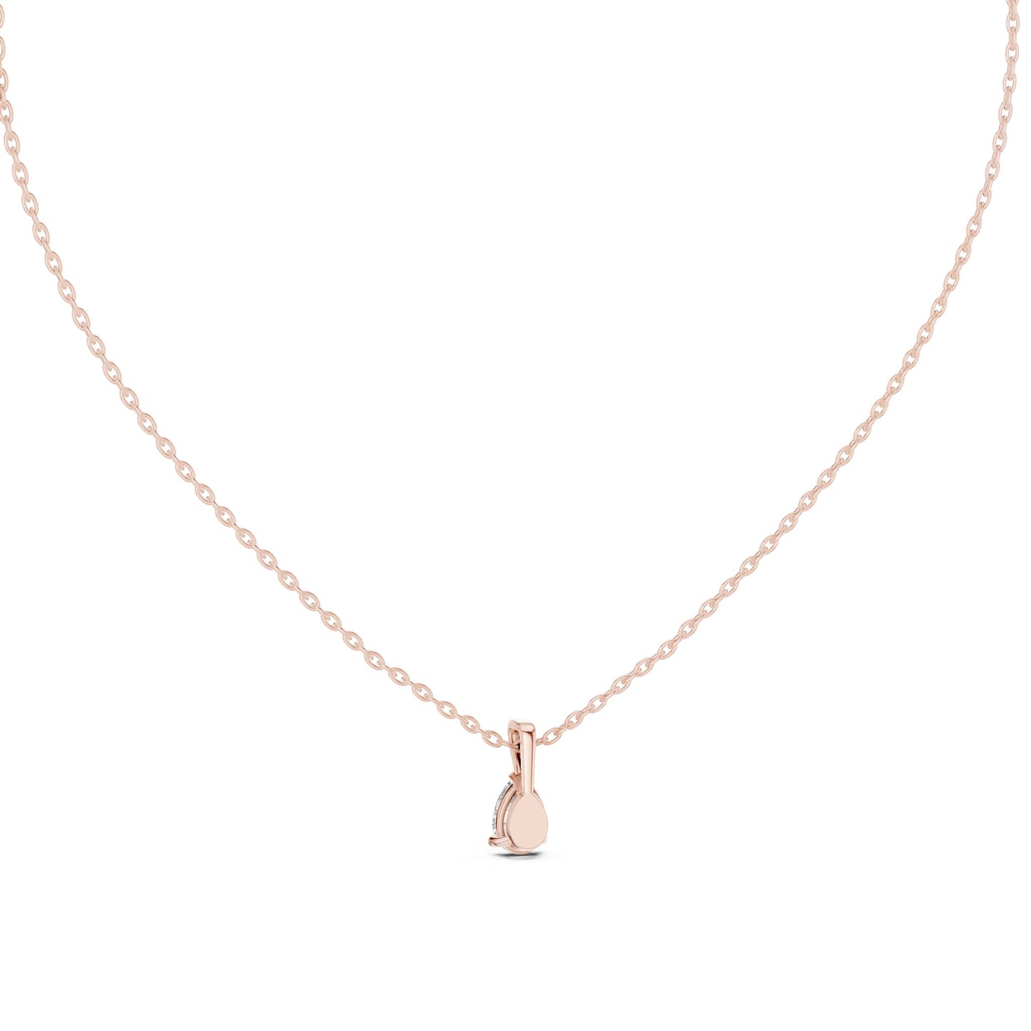 Pear Lab Grown Diamond Pendant