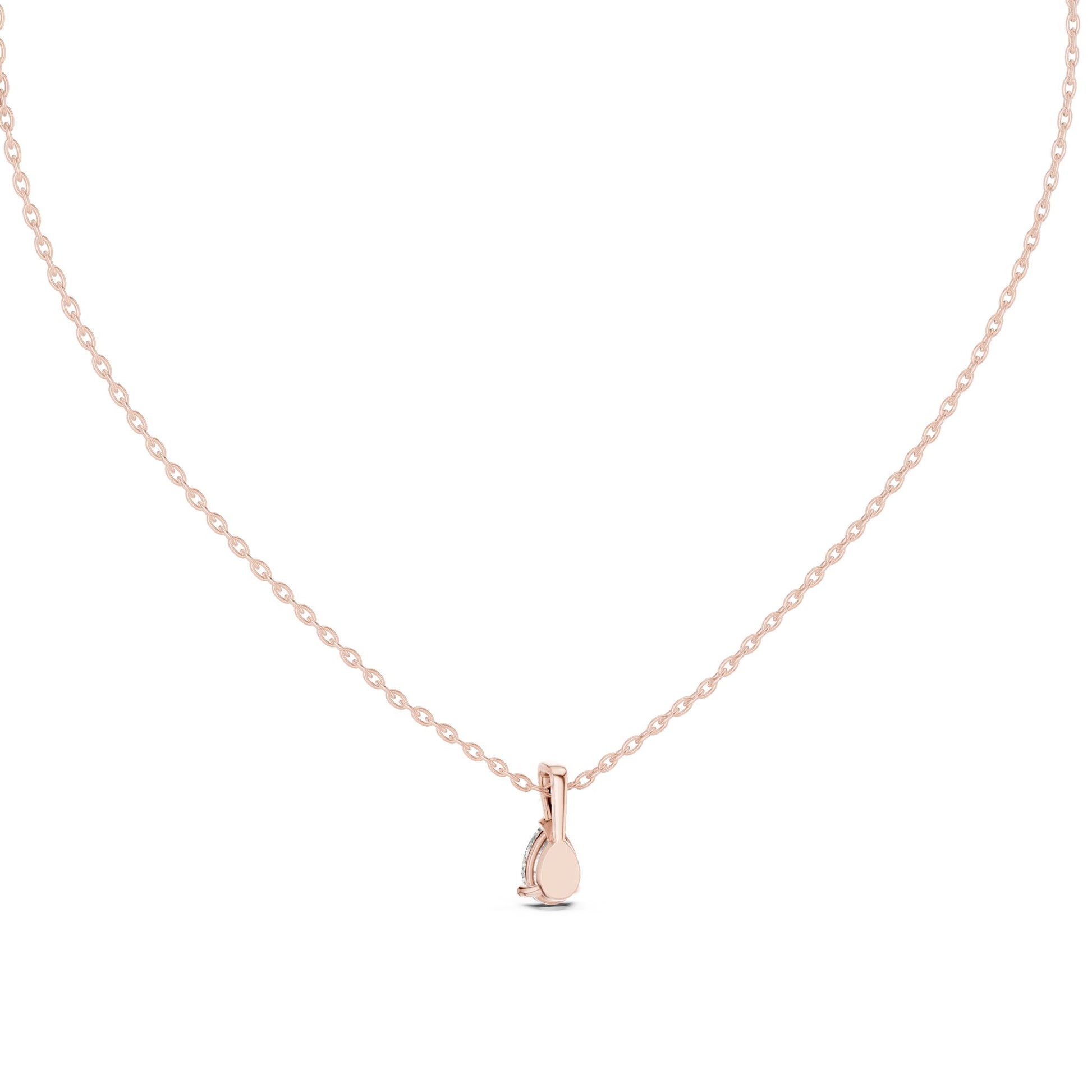 Pear Lab Grown Diamond Pendant