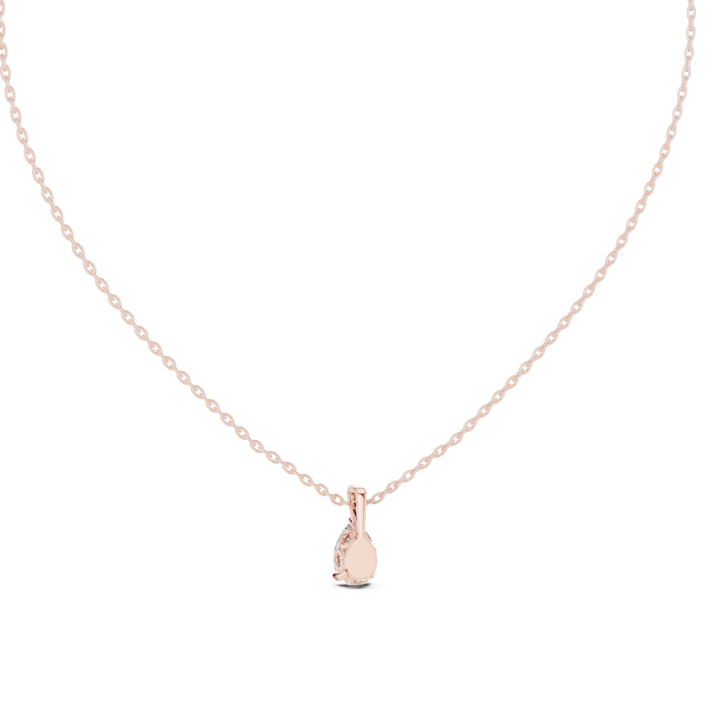 Pear Lab Grown Diamond Pendant