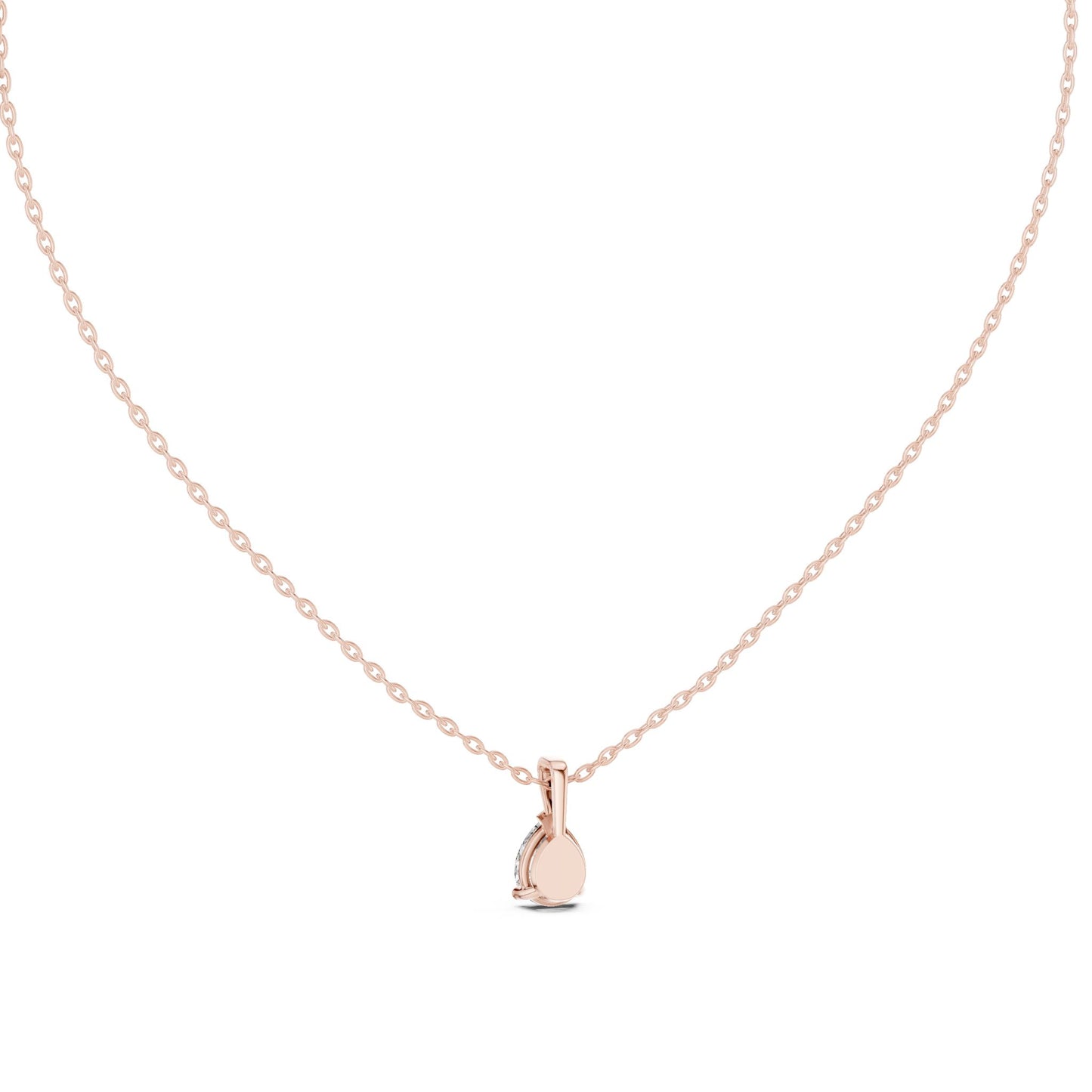 Pear Lab Grown Diamond Pendant