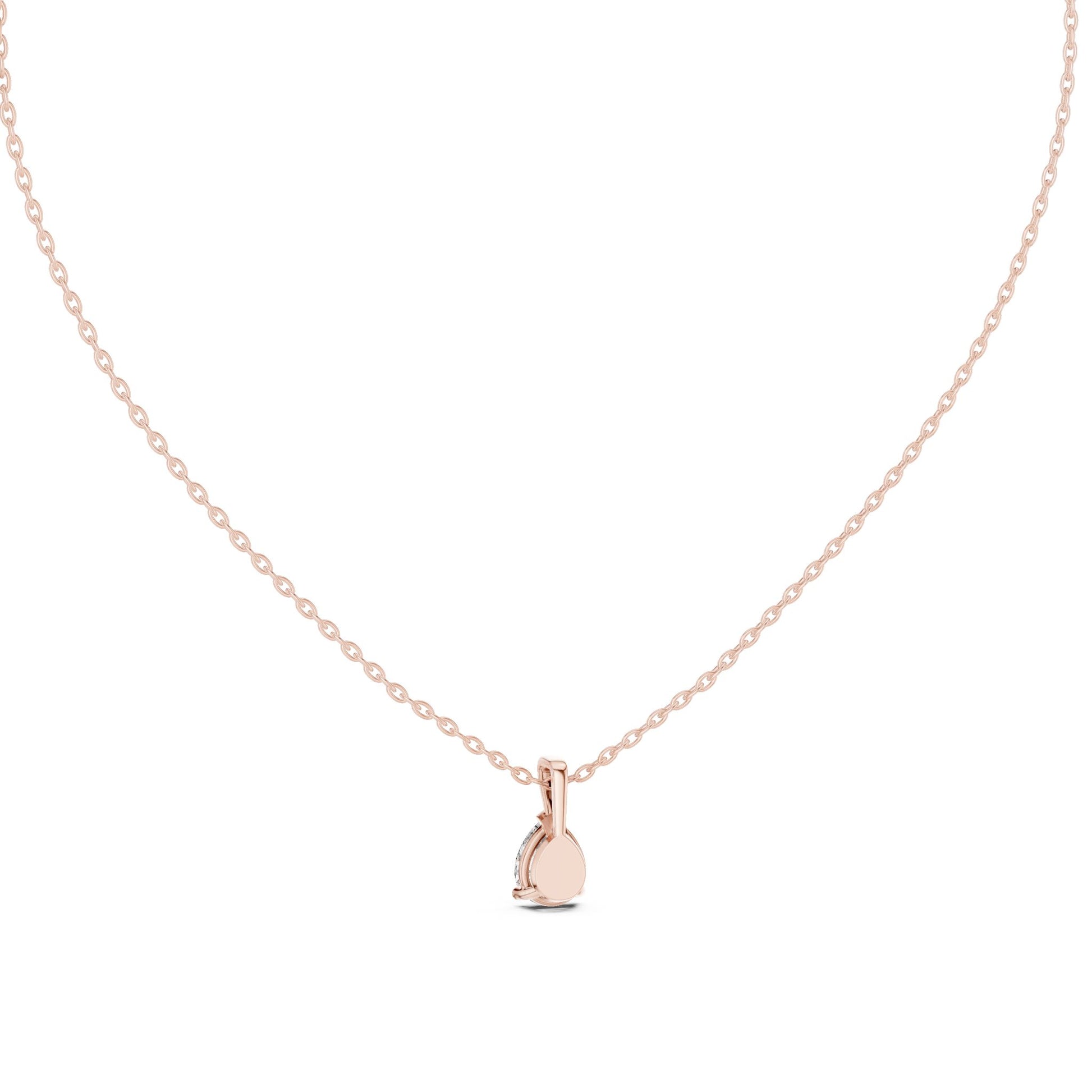Pear Lab Grown Diamond Pendant