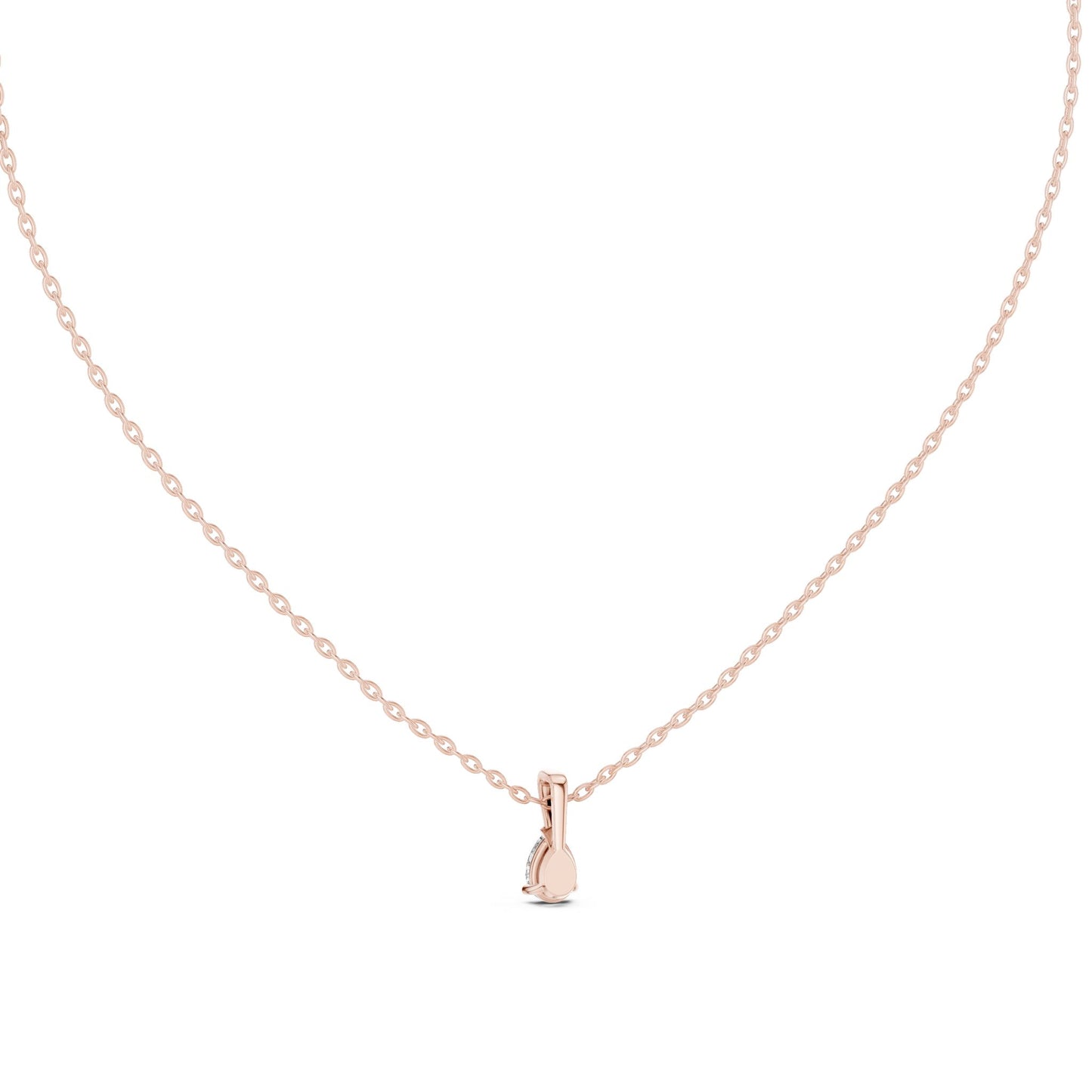 Pear Lab Grown Diamond Pendant