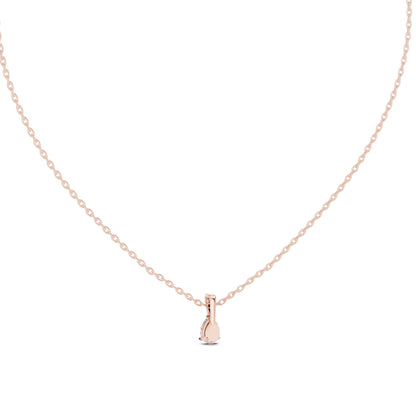 Pear Lab Grown Diamond Pendant