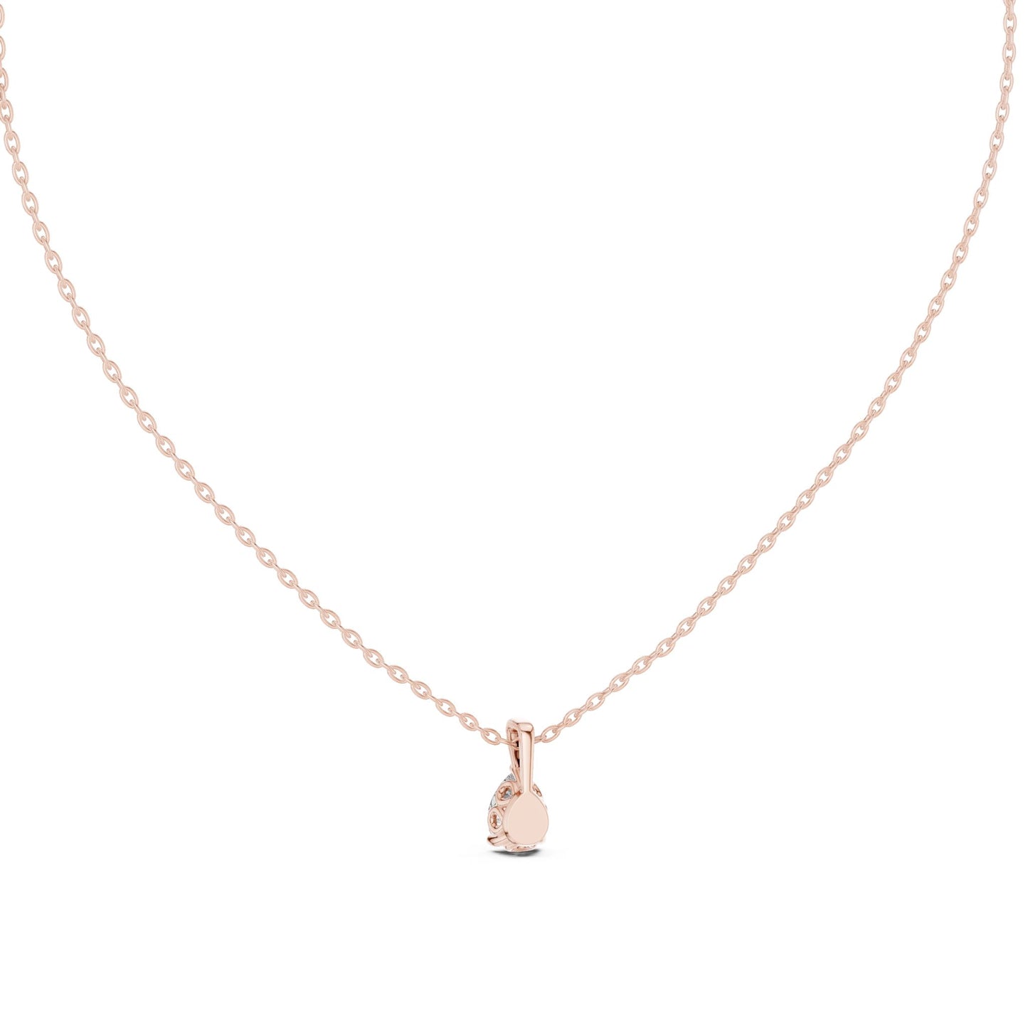 Pear Lab Grown Diamond Pendant