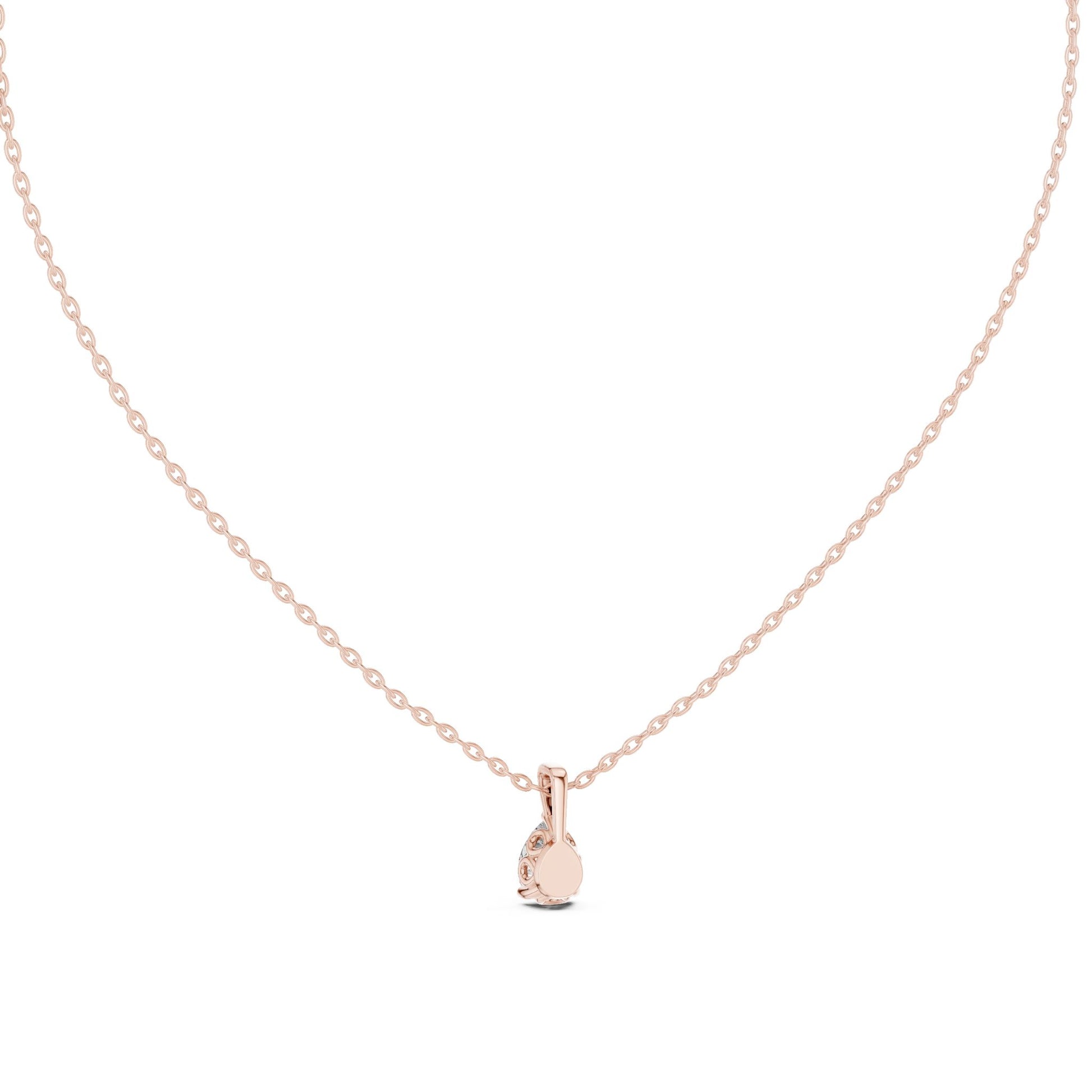 Pear Lab Grown Diamond Pendant