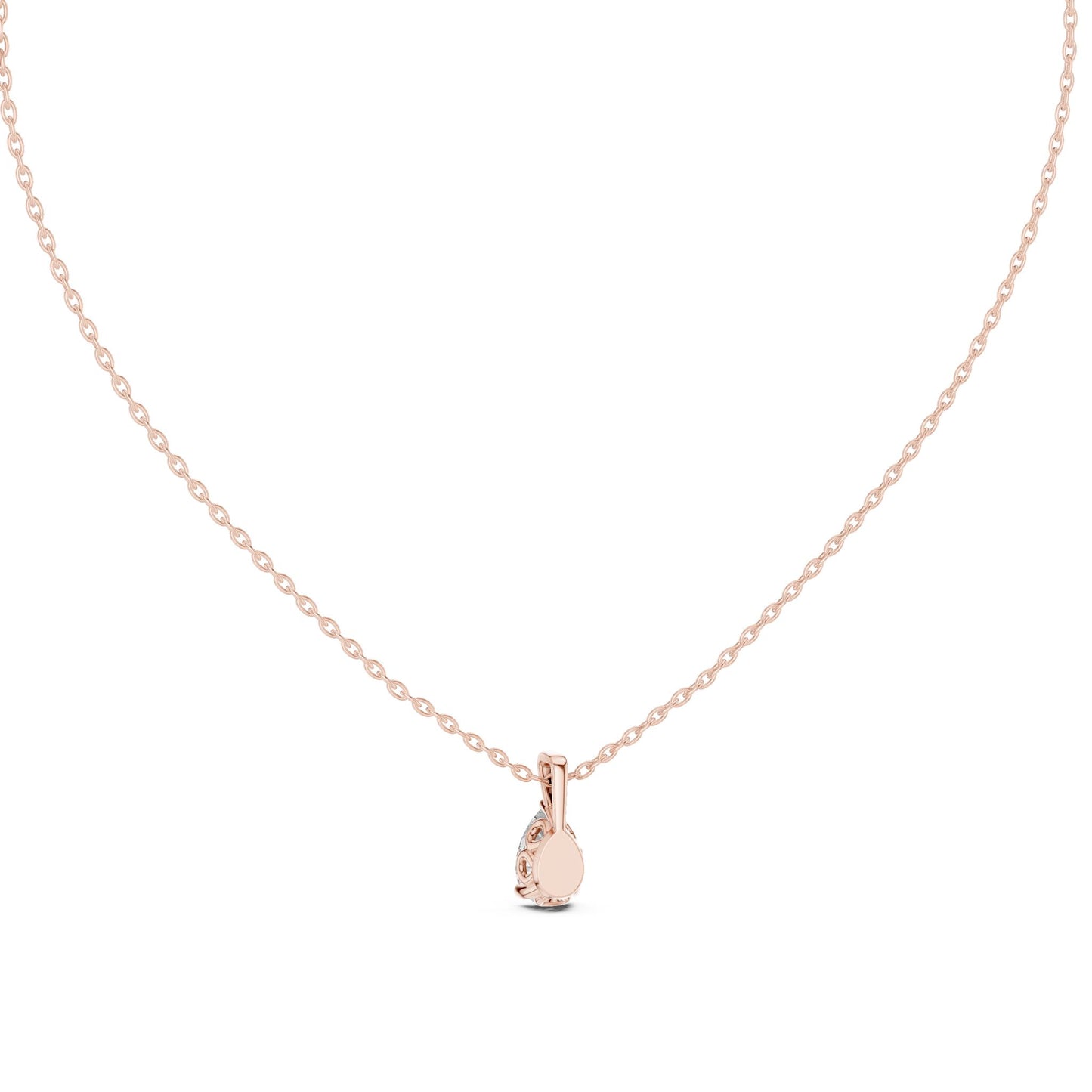 Pear Lab Grown Diamond Pendant