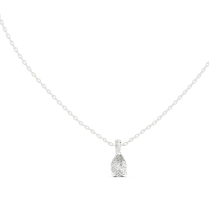 Pear Lab Grown Diamond Pendant