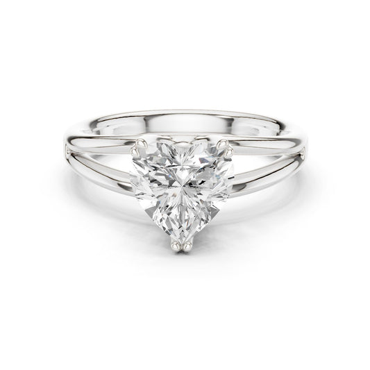Pear Lab Grown Diamond Solitaire Engagement Ring