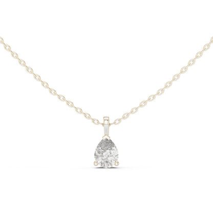 Pear Lab Grown Diamond Pendant