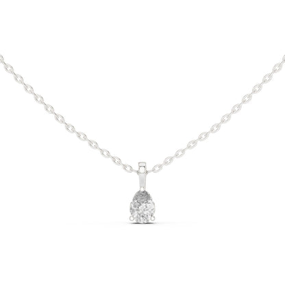 Pear Lab Grown Diamond Pendant