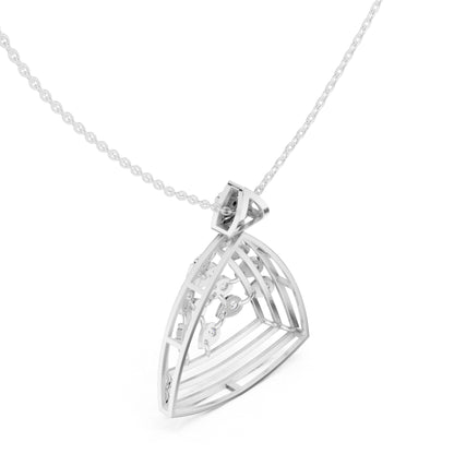 Pear Lab Grown Diamond Pendant