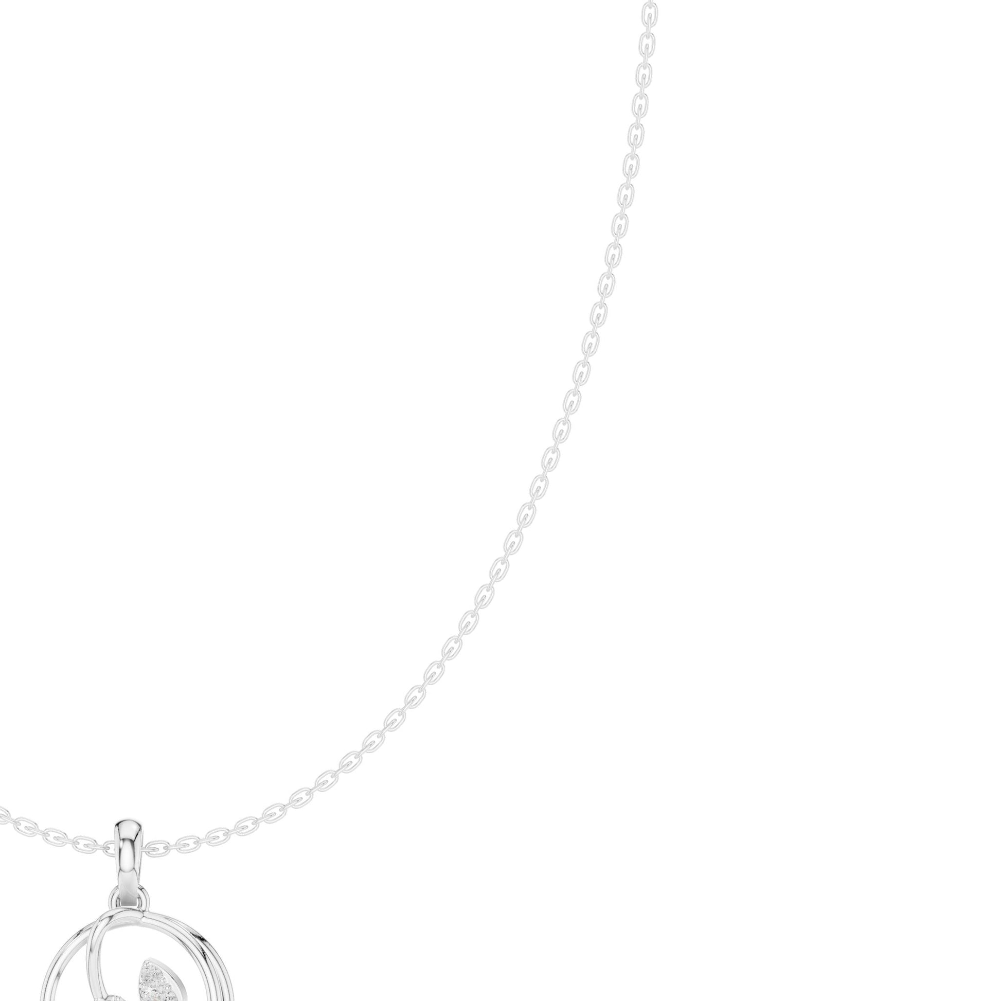 Pear Lab Grown Diamond Pendant