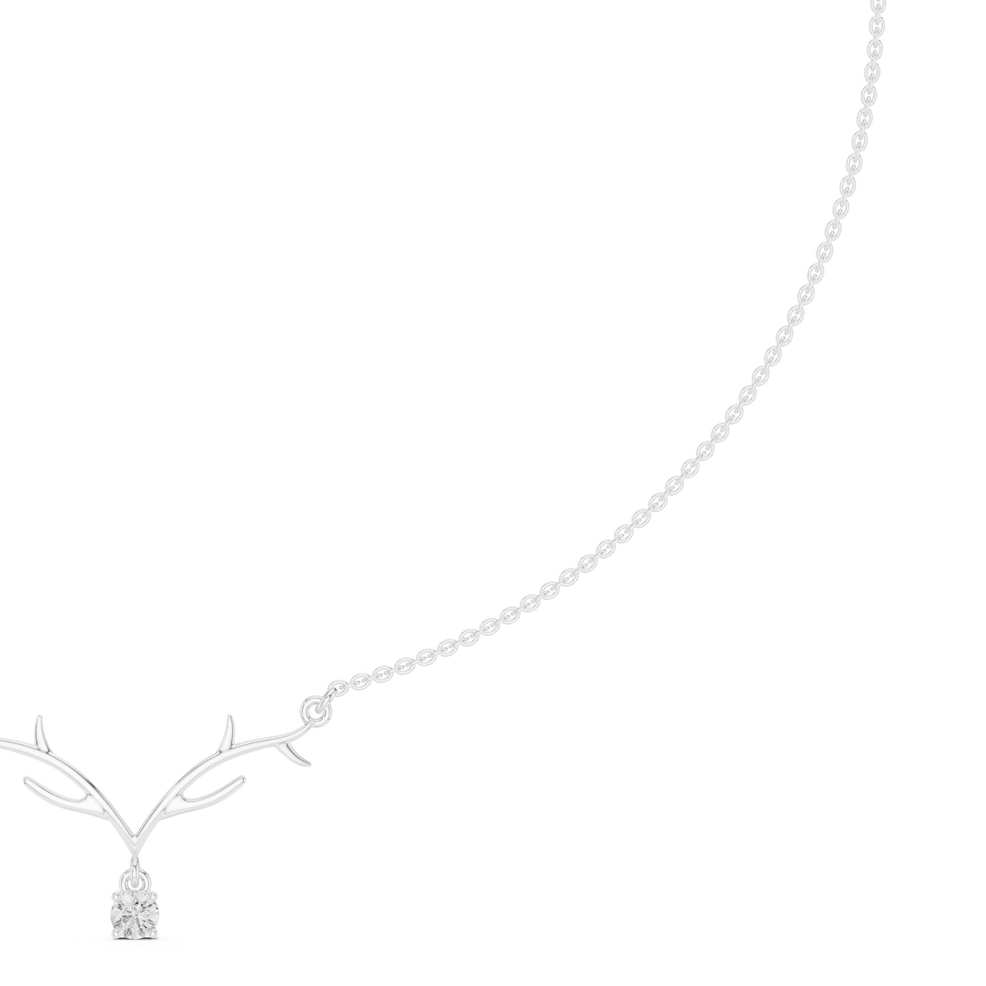 Pear Lab Grown Diamond Pendant
