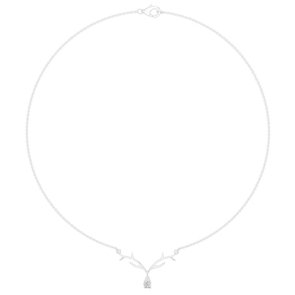 Pear Lab Grown Diamond Pendant