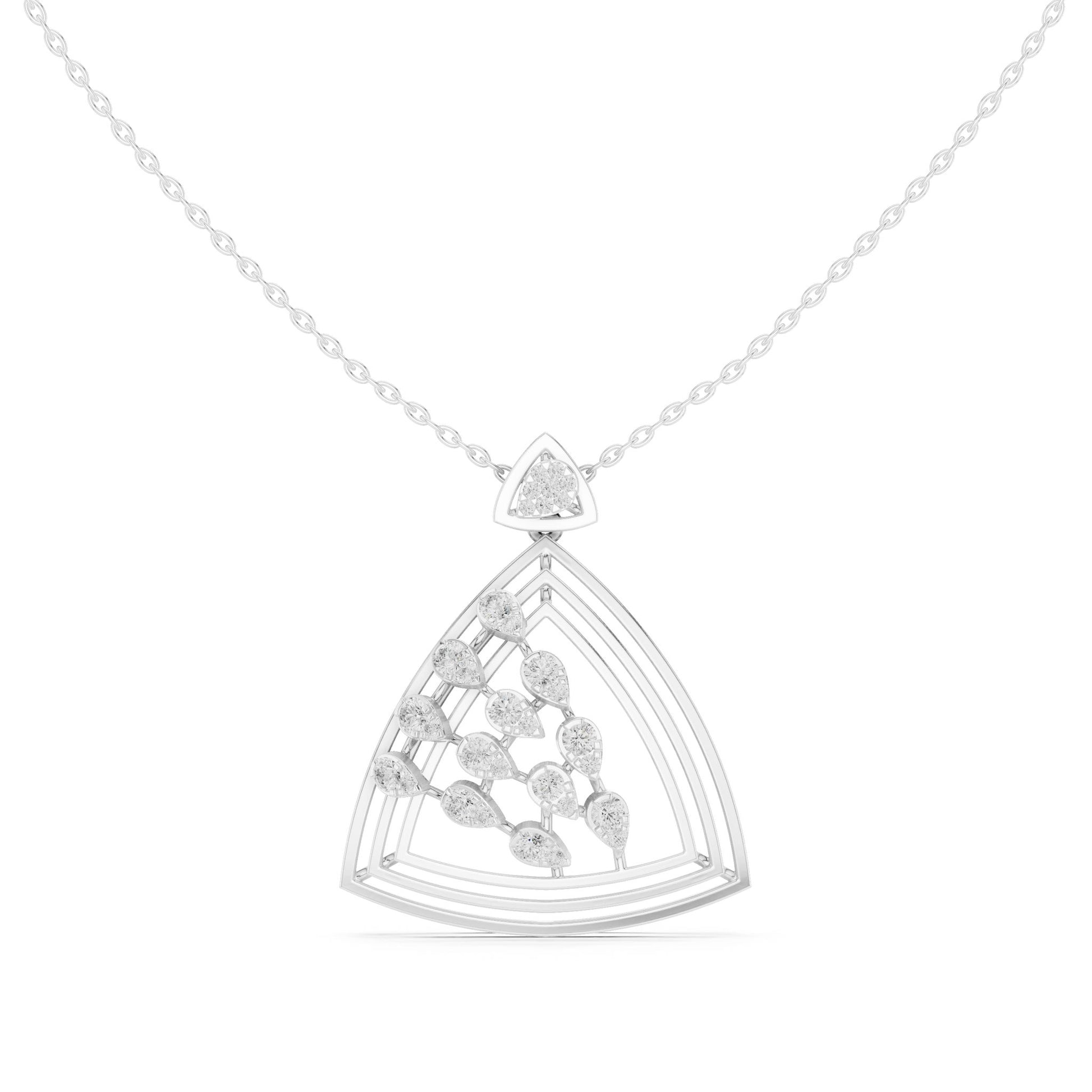 Pear Lab Grown Diamond Pendant