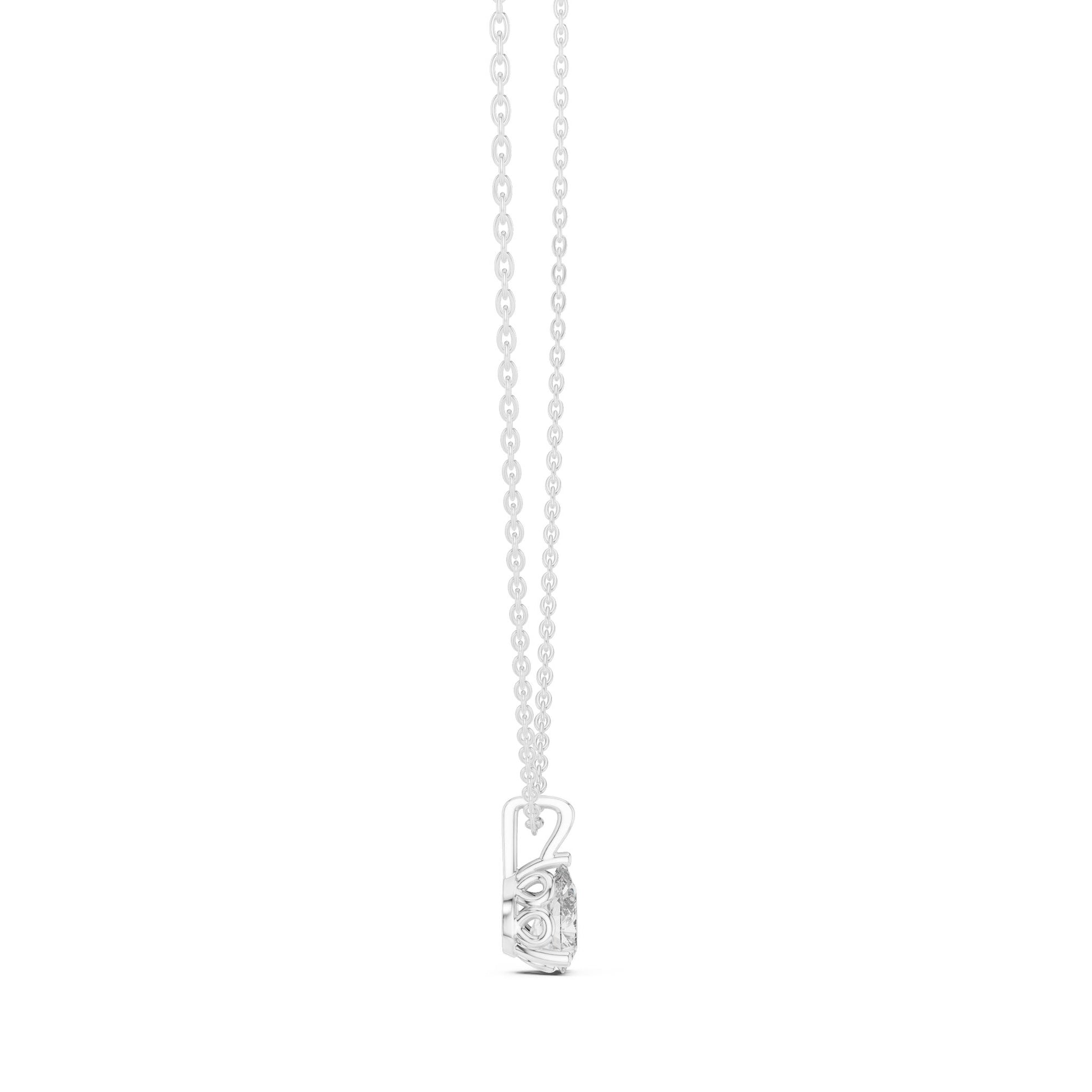 Pear Lab Grown Diamond Pendant