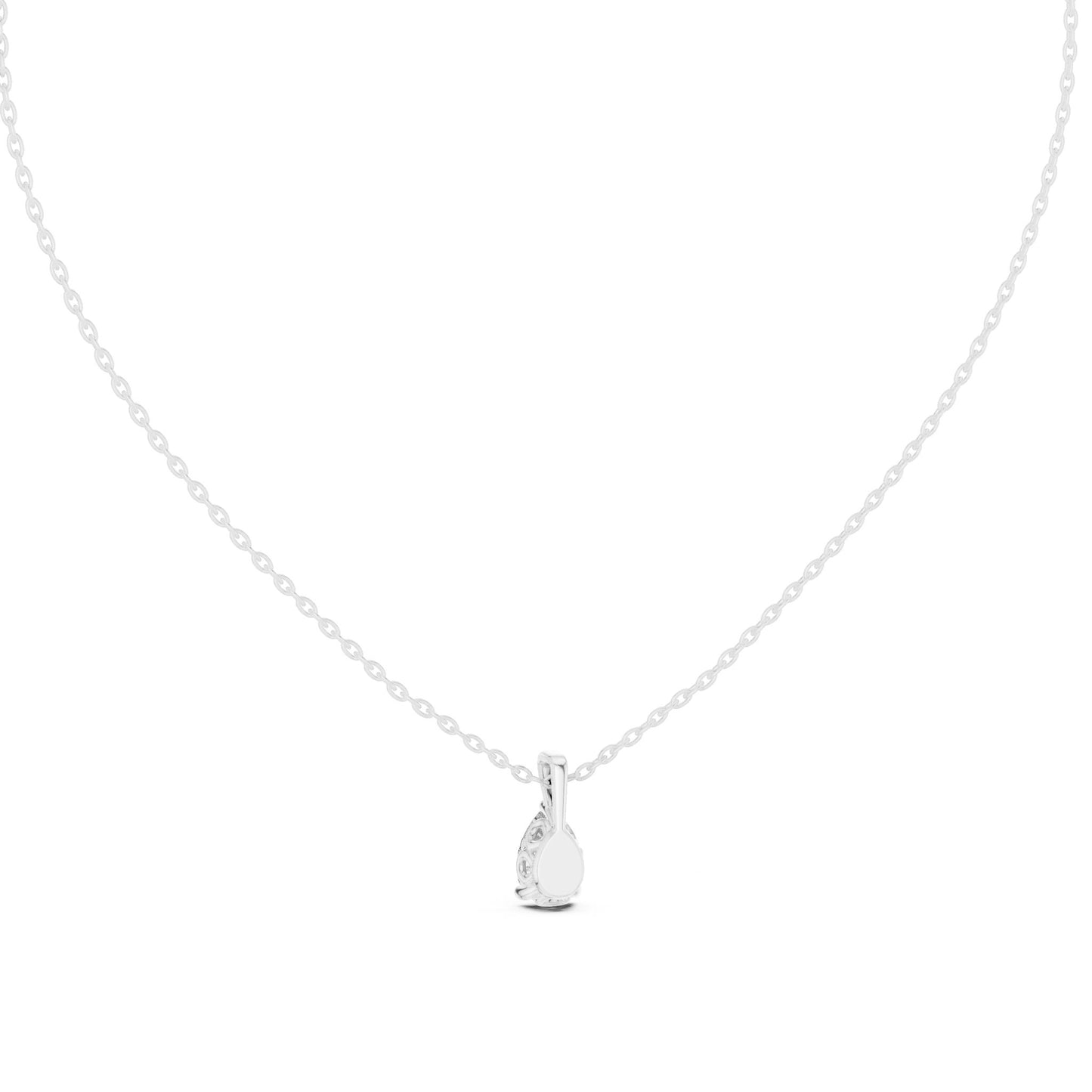 Pear Lab Grown Diamond Pendant