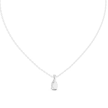 Pear Lab Grown Diamond Pendant