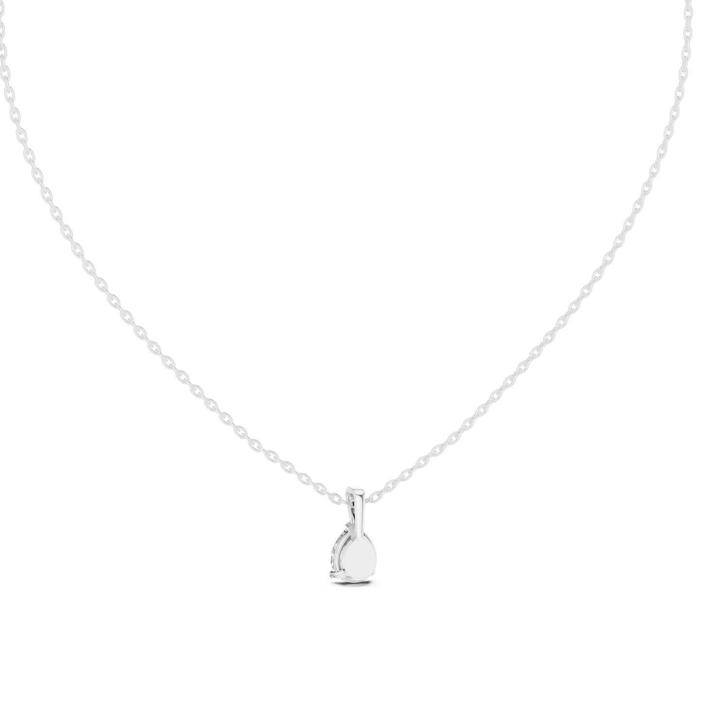 Pear Lab Grown Diamond Pendant