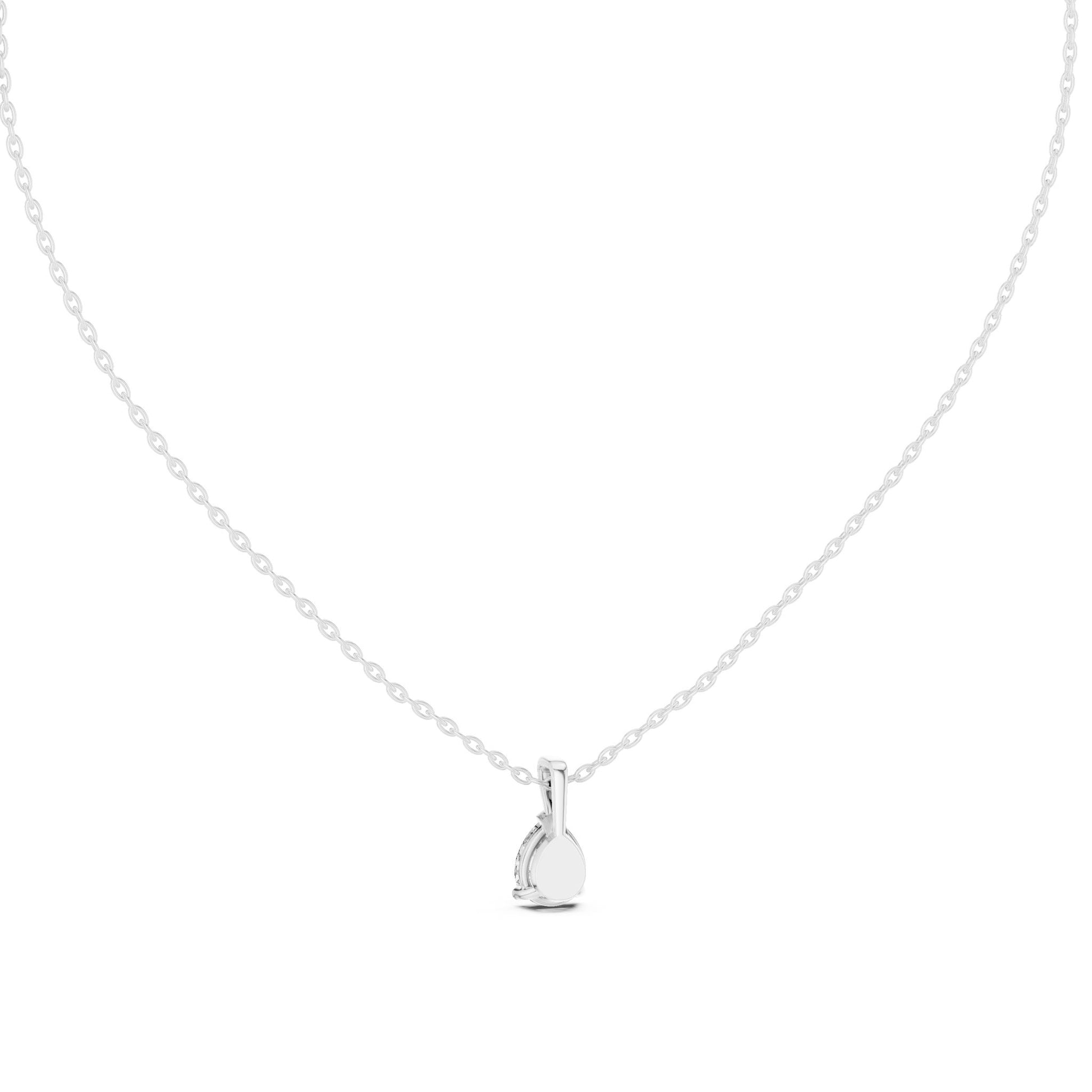 Pear Lab Grown Diamond Pendant