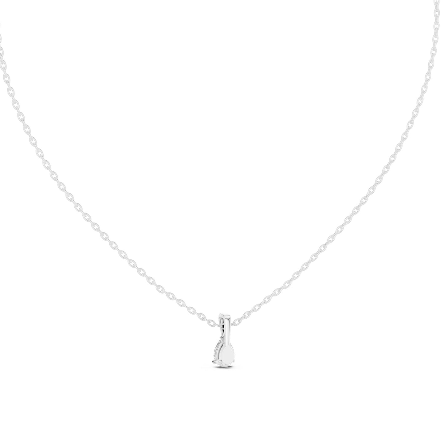Pear Lab Grown Diamond Pendant