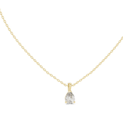Pear Lab Grown Diamond Pendant