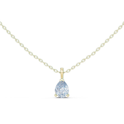 Pear Lab Grown Diamond Pendant