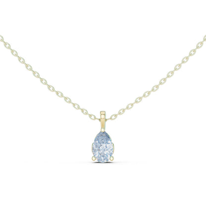 Pear Lab Grown Diamond Pendant