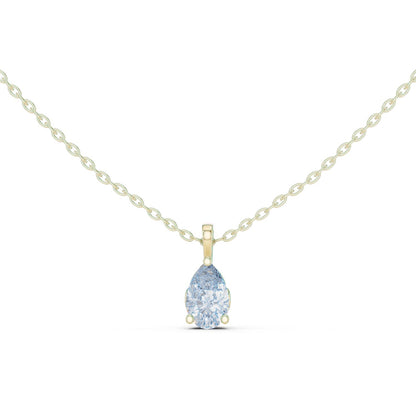 Pear Lab Grown Diamond Pendant