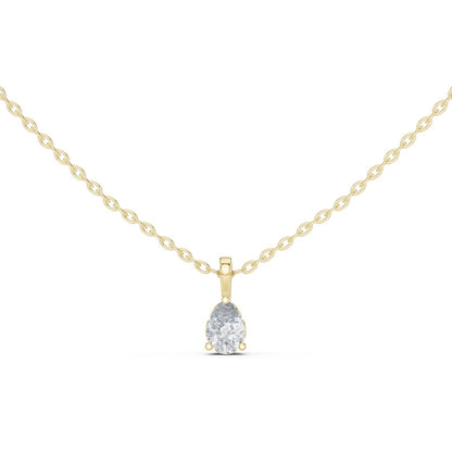 Pear Lab Grown Diamond Pendant