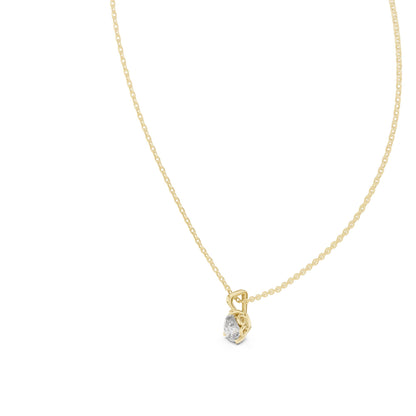 Pear Lab Grown Diamond Pendant