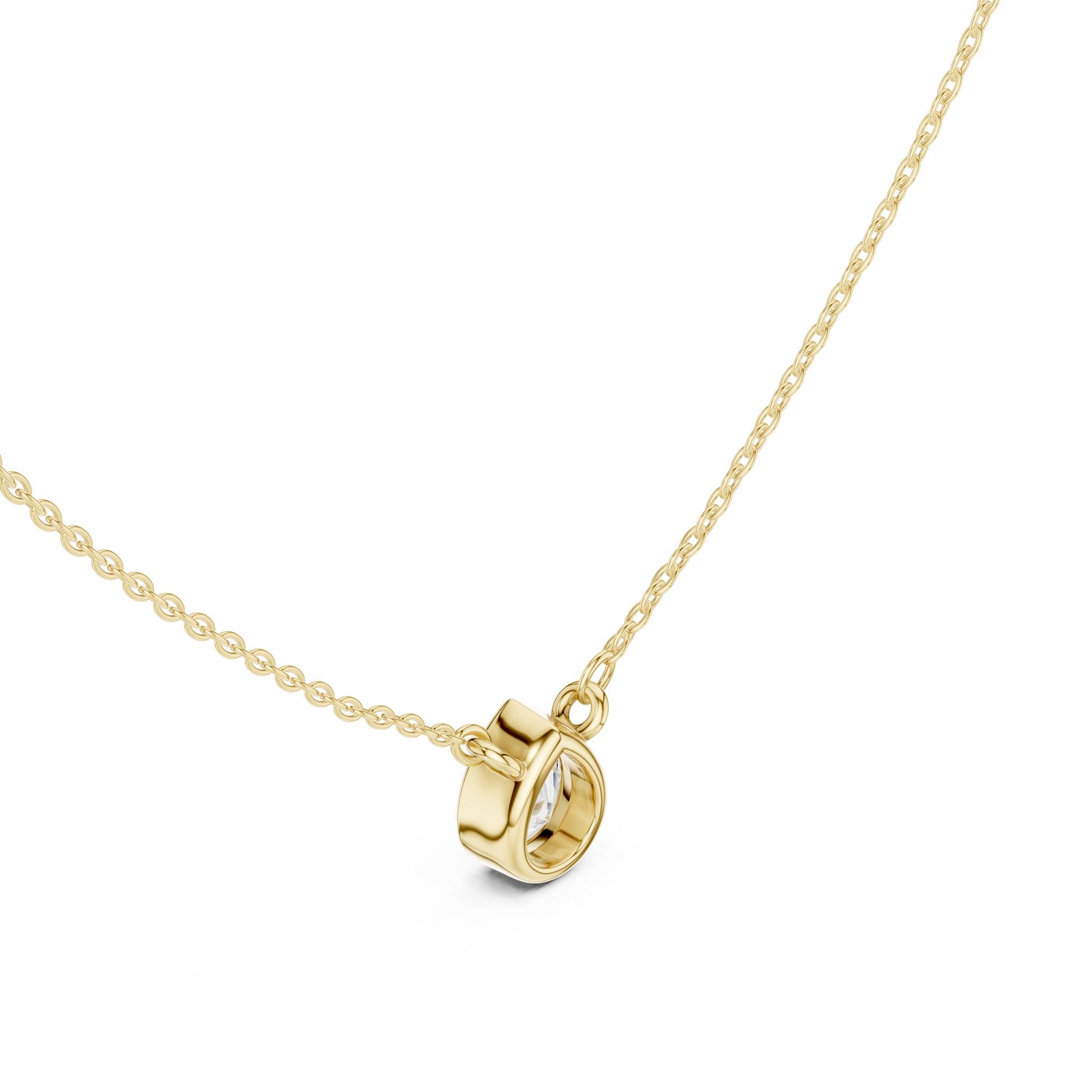Pear Lab Grown Diamond Pendant