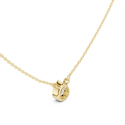Pear Lab Grown Diamond Pendant