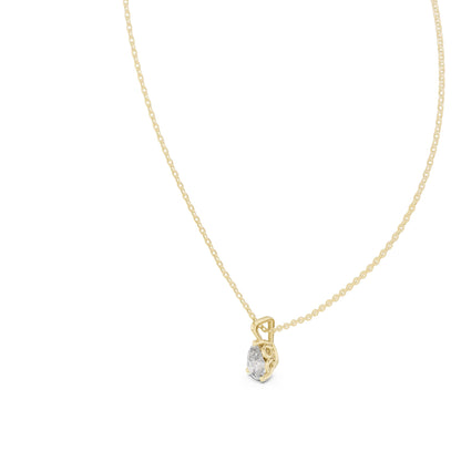 Pear Lab Grown Diamond Pendant