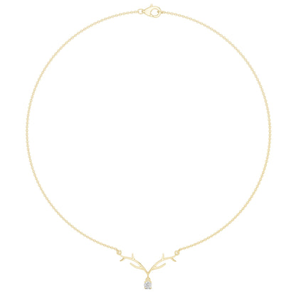 Pear Lab Grown Diamond Pendant