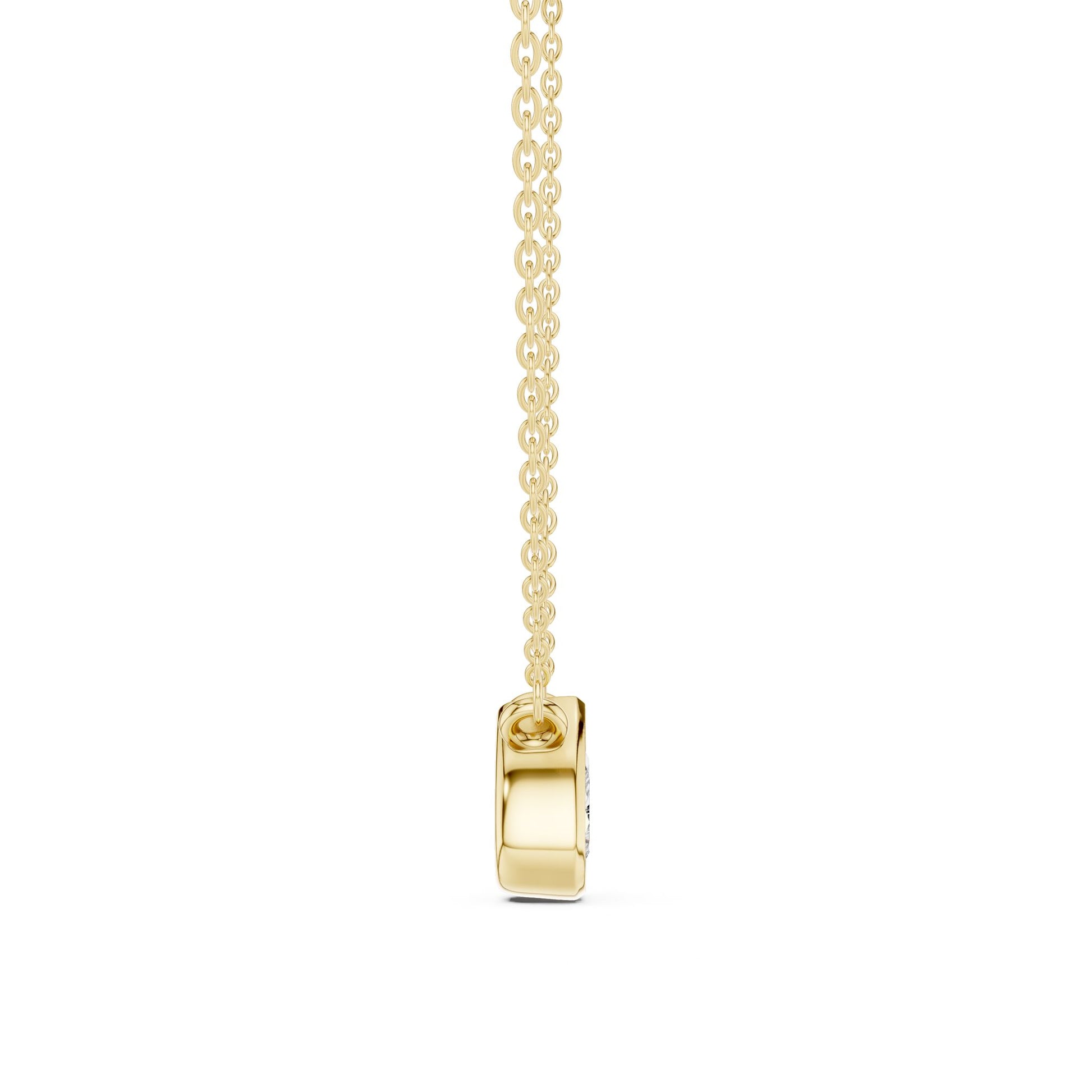 Pear Lab Grown Diamond Pendant