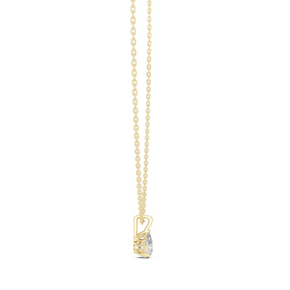 Pear Lab Grown Diamond Pendant