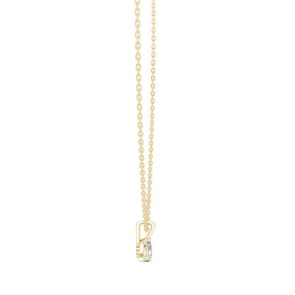 Pear Lab Grown Diamond Pendant