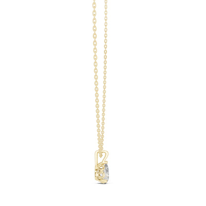 Pear Lab Grown Diamond Pendant